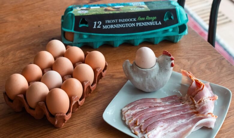 Bacon and eggs